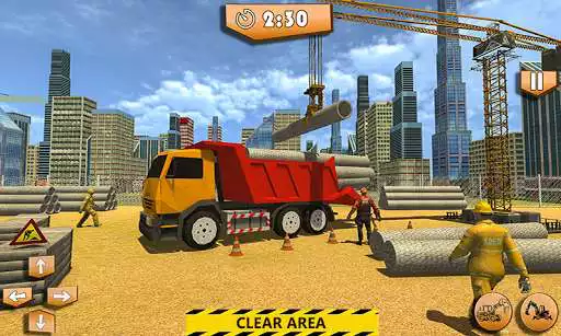 Play Heavy Construction Building: Truck Excavator Games  and enjoy Heavy Construction Building: Truck Excavator Games with UptoPlay