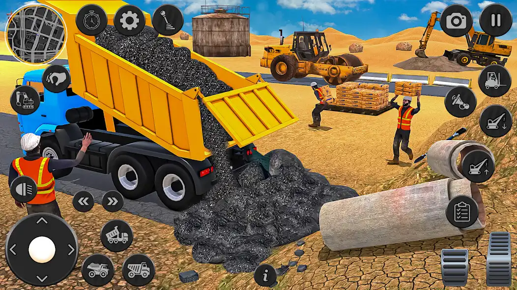 Play Heavy Construction Sim Game 3D  and enjoy Heavy Construction Sim Game 3D with UptoPlay