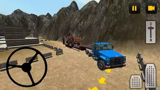 Play Heavy Construction Transporter  and enjoy Heavy Construction Transporter with UptoPlay