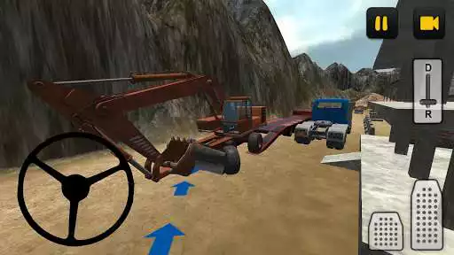 Play Heavy Construction Transporter as an online game Heavy Construction Transporter with UptoPlay