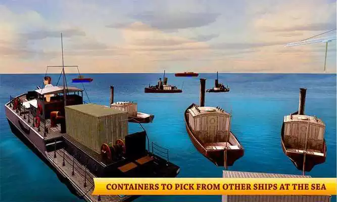 Play Heavy Crane Cargo Ship Sim 3D Play Heavy Crane Cargo Ship Sim 3D