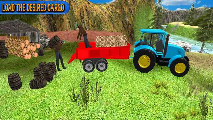Play Heavy Duty Tractor Transport Simulator