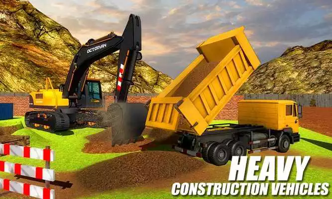 Play Heavy Excavator Crane - City Construction Sim 2017