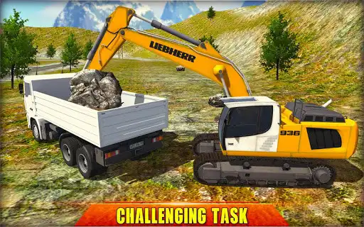 Play Heavy Excavator Crane Simulator 2018  and enjoy Heavy Excavator Crane Simulator 2018 with UptoPlay