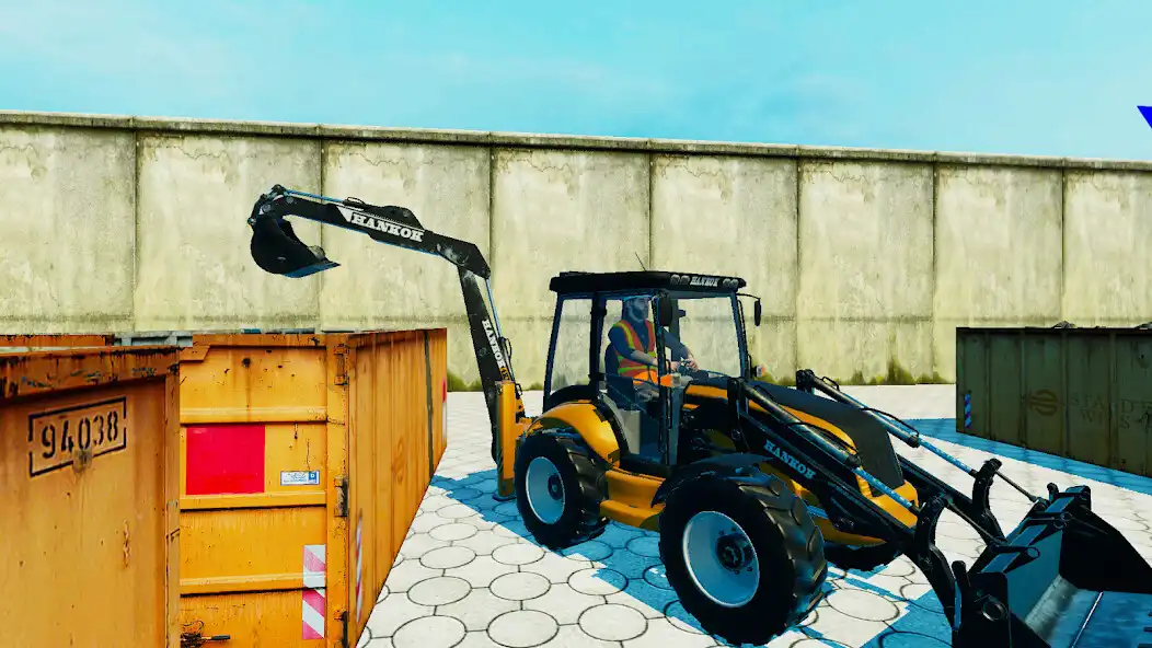 Play Heavy Excavator JC Backhoe Sim as an online game Heavy Excavator JC Backhoe Sim with UptoPlay