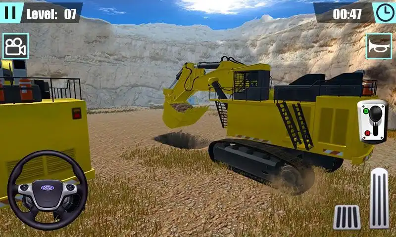 Play Heavy Excavator Simulator Indonesia - Crane Game as an online game Heavy Excavator Simulator Indonesia - Crane Game with UptoPlay