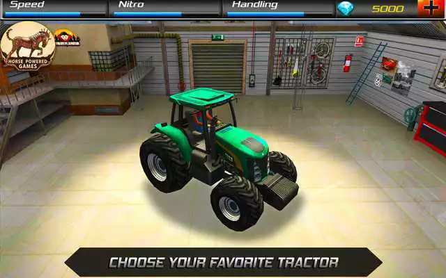 Play Heavy Farm Tractor Racing 3D