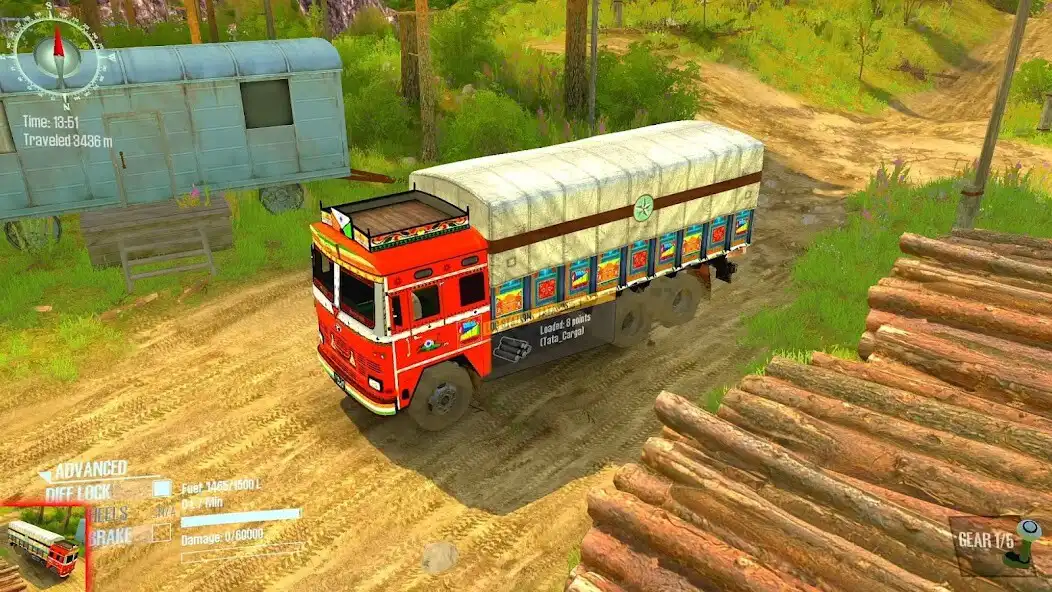 Play Heavy Indian Truck Driving Sim  and enjoy Heavy Indian Truck Driving Sim with UptoPlay