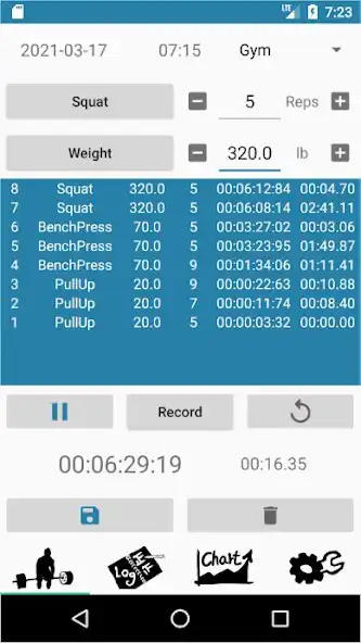 Play HeavyLog - Fitness Recorder, N  and enjoy HeavyLog - Fitness Recorder, N with UptoPlay