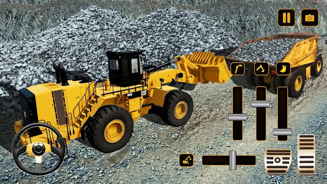 Play Heavy Machine Mining Simulator as an online game Heavy Machine Mining Simulator with UptoPlay
