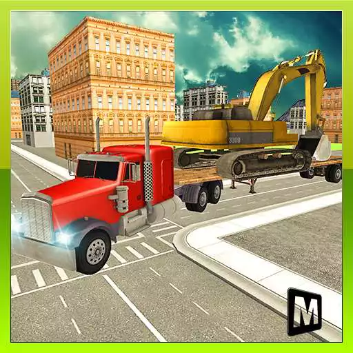 Free play online Heavy Machine Transport Truck  APK