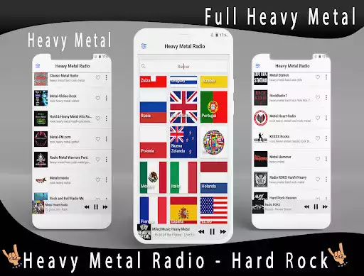 Play Heavy Metal Radio  and enjoy Heavy Metal Radio with UptoPlay