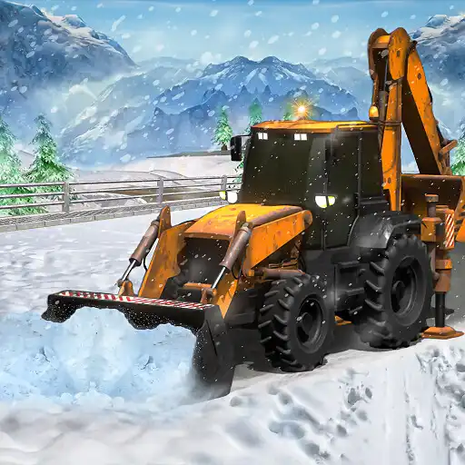 Play Heavy Snow Excavator Crane APK