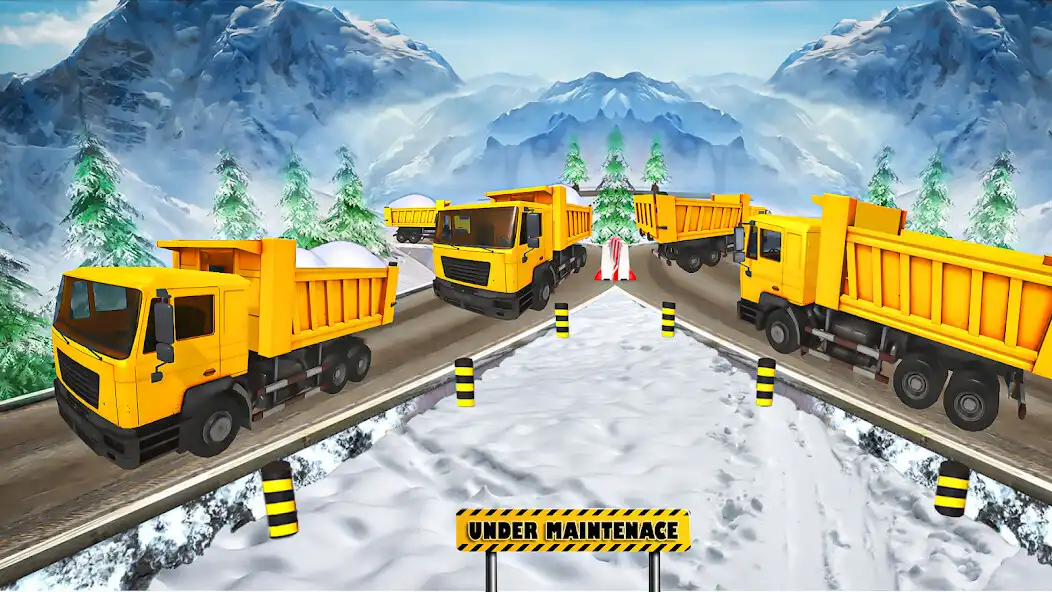 Play Heavy Snow Excavator Crane as an online game Heavy Snow Excavator Crane with UptoPlay
