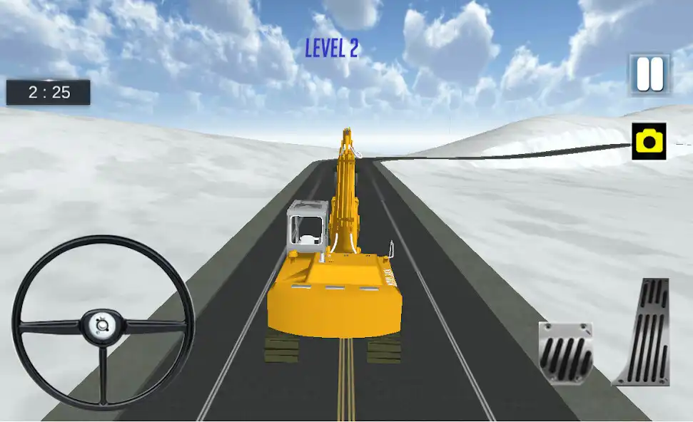Play Heavy Snow Rescue Excavator 3D  and enjoy Heavy Snow Rescue Excavator 3D with UptoPlay