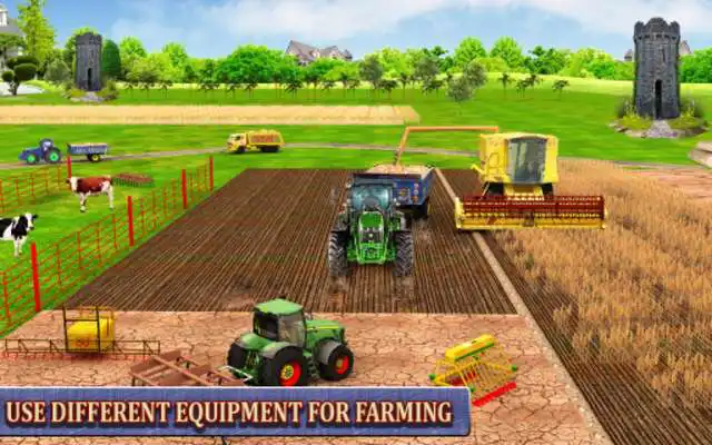 Play Heavy Tractor Farming Simulator 3D
