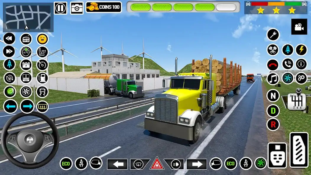 Play Heavy Transport Truck Games 3D as an online game Heavy Transport Truck Games 3D with UptoPlay