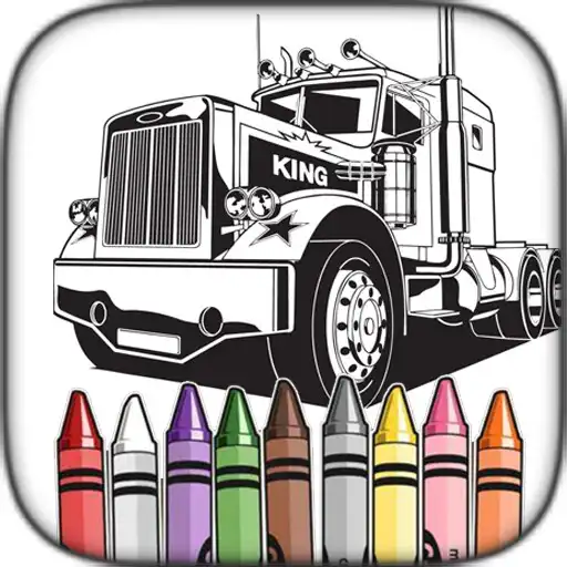 Play Heavy Truck Coloring Pages APK