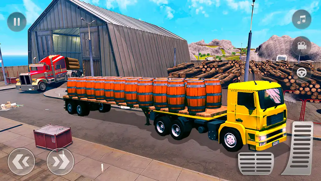 Play Heavy Truck Simulator-Cargo Truck Driving Games as an online game Heavy Truck Simulator-Cargo Truck Driving Games with UptoPlay