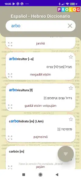 Play Hebrew - Spanish Dictionary+ P as an online game Hebrew - Spanish Dictionary+ P with UptoPlay