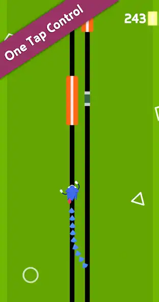 Play Hedgehog Switch Blue Dash as an online game Hedgehog Switch Blue Dash with UptoPlay