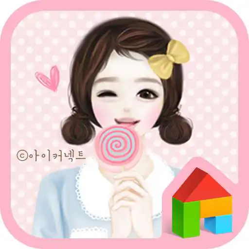 Run free android online Hedge Pink Dodol luncher theme APK