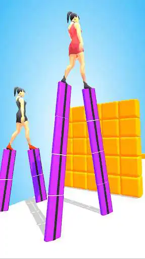 Play Heels Girl navy as an online game Heels Girl navy with UptoPlay