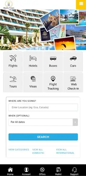 Play Heera Tours: Hotel,Flight,Bus as an online game Heera Tours: Hotel,Flight,Bus with UptoPlay