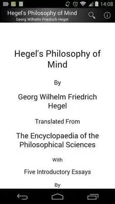 Play HEGELS PHILOSOPHY OF MIND  and enjoy HEGELS PHILOSOPHY OF MIND with UptoPlay