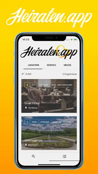 Play Heiraten.app - Die Hochzeitsverzeichnis App as an online game Heiraten.app - Die Hochzeitsverzeichnis App with UptoPlay