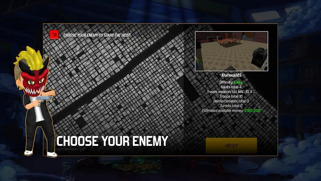 Play Heisters as an online game Heisters with UptoPlay