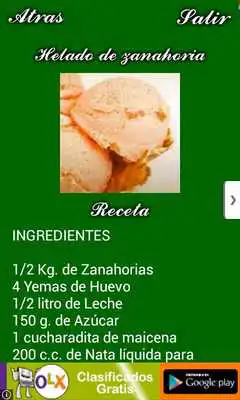 Play Helados de hortalizas Play Helados de hortalizas