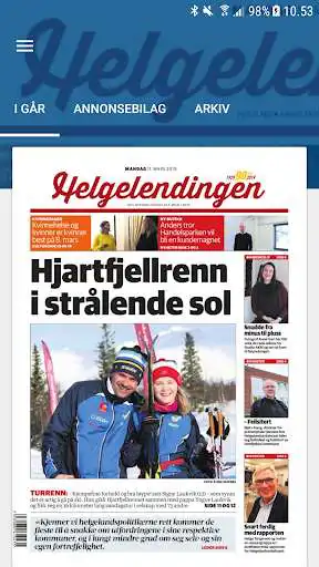 Play Helgelendingen eAvis  and enjoy Helgelendingen eAvis with UptoPlay