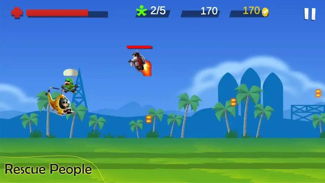 Play Helicopter Adventure : Bird He as an online game Helicopter Adventure : Bird He with UptoPlay