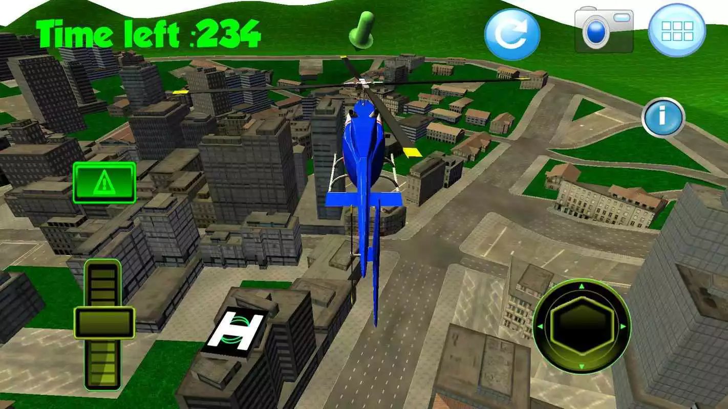 Play Helicopter fly simulator 3D