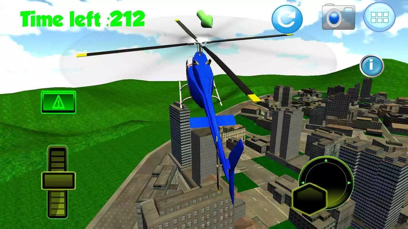Play Helicopter fly simulator 3D
