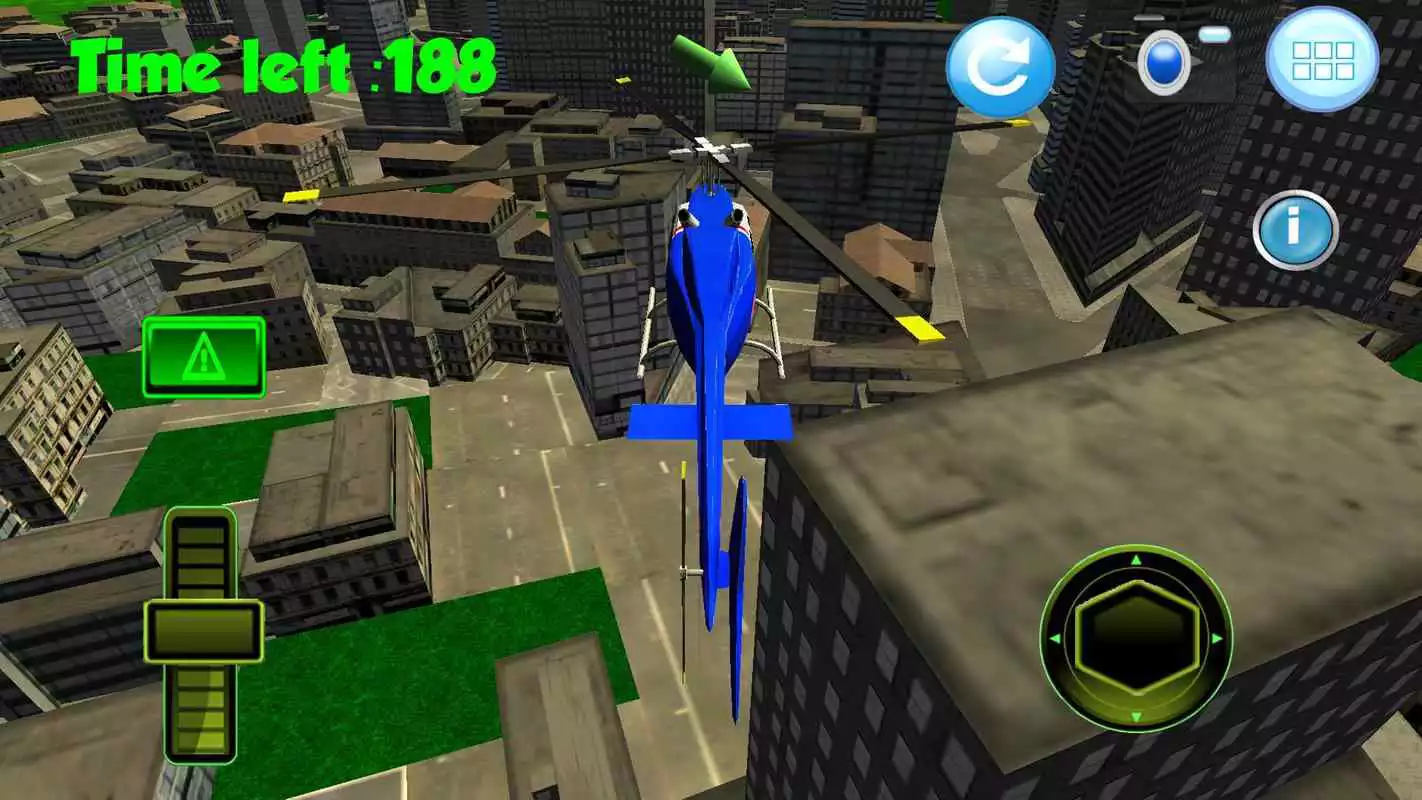 Play Helicopter fly simulator 3D