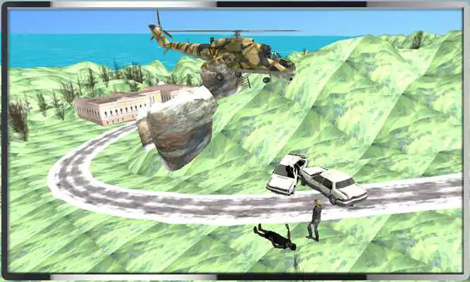 Play Helicopter Hill Rescue Ambulan Play Helicopter Hill Rescue Ambulan