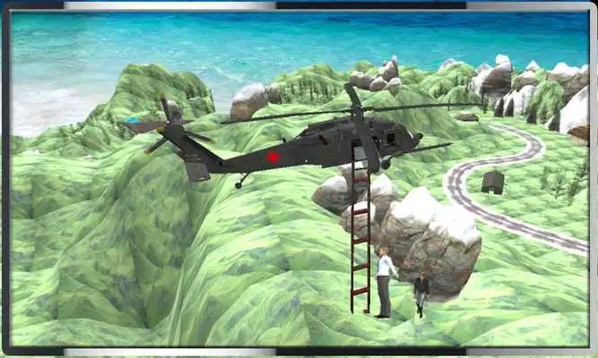 Play Helicopter Hill Rescue Ambulan Play Helicopter Hill Rescue Ambulan