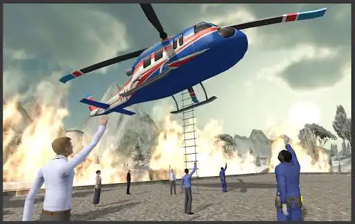 Play Helicopter Hill Rescue  and enjoy Helicopter Hill Rescue with UptoPlay