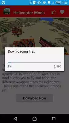 Play Helicopter Mod For MCPE