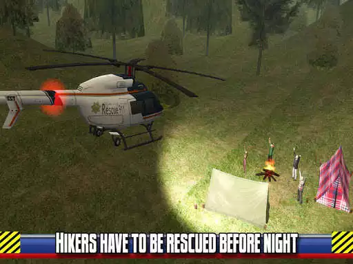 Play Helicopter Rescue Flight Sim as an online game Helicopter Rescue Flight Sim with UptoPlay