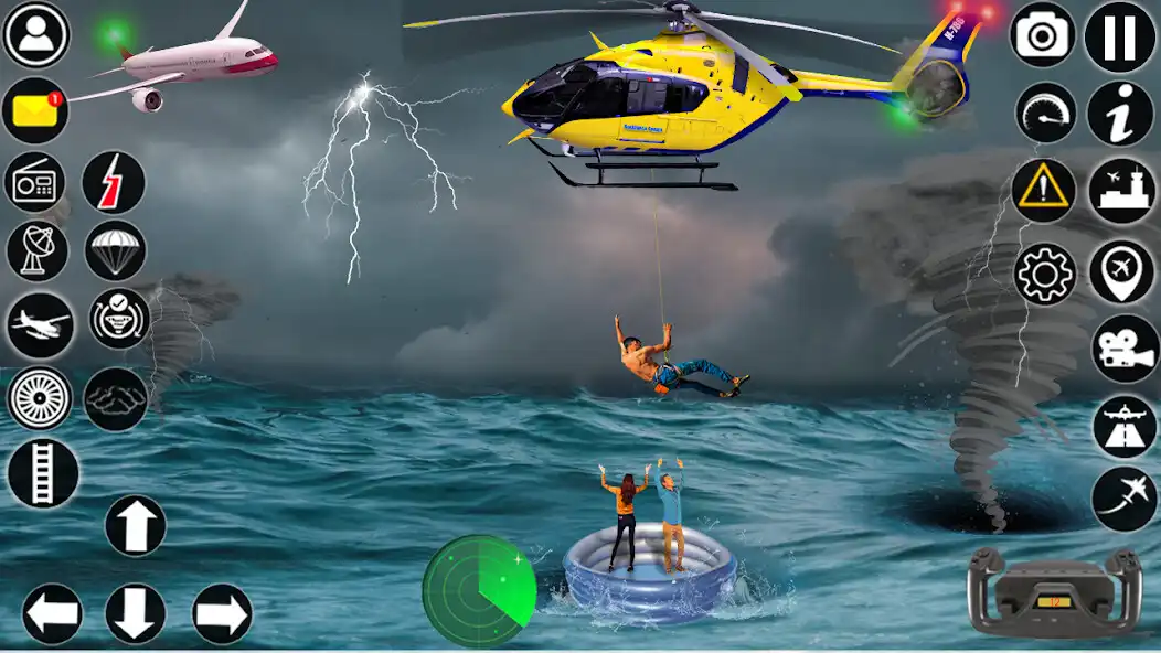 Play Helicopter Rescue - Heli Games as an online game Helicopter Rescue - Heli Games with UptoPlay