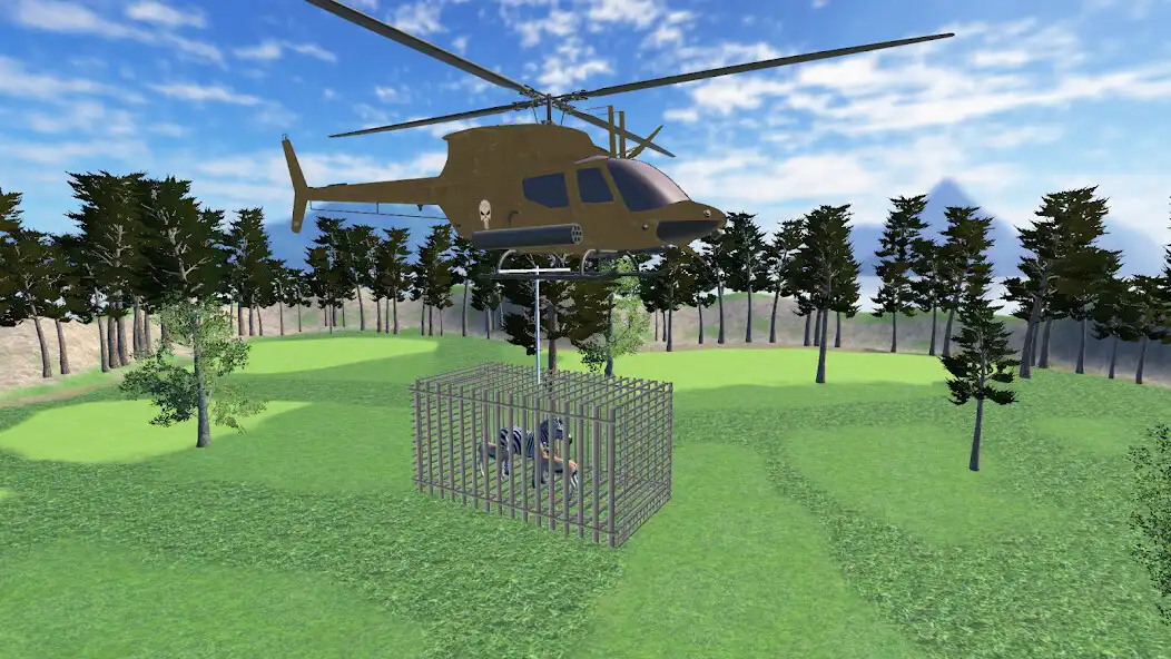Play Helicopter Rescue Wild Animals  and enjoy Helicopter Rescue Wild Animals with UptoPlay