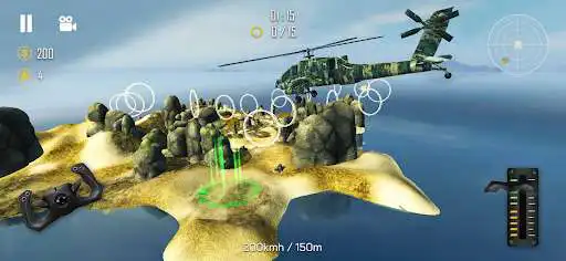 Play Helicopter Simulator - Copter Pilot as an online game Helicopter Simulator - Copter Pilot with UptoPlay