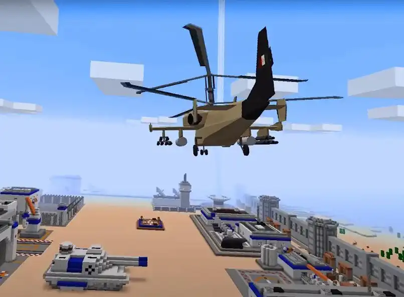 Play Helicopters Mod Addon for mcpe  and enjoy Helicopters Mod Addon for mcpe with UptoPlay