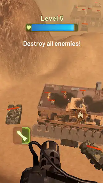 Play Helicopter Strike: Desert War as an online game Helicopter Strike: Desert War with UptoPlay
