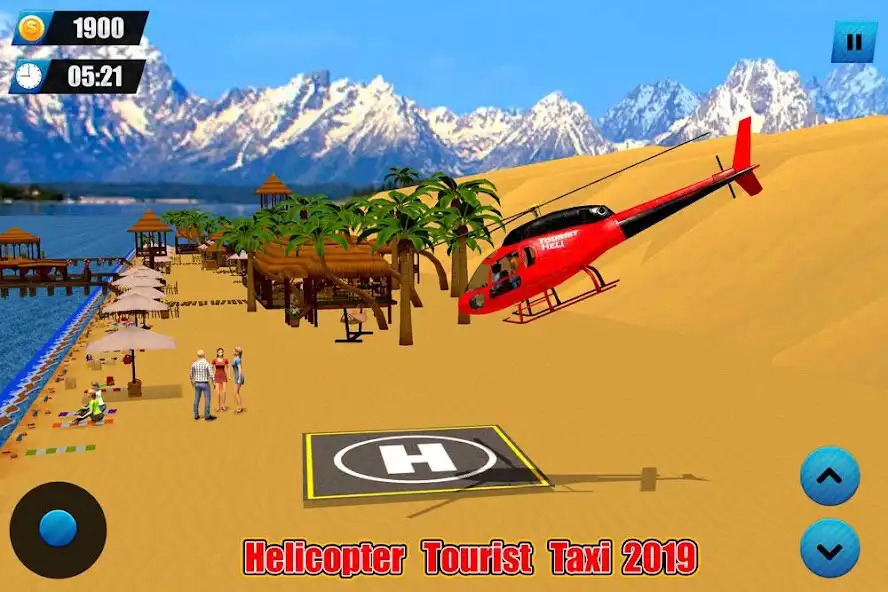 Play Helicopter Taxi Tourist Transport  and enjoy Helicopter Taxi Tourist Transport with UptoPlay