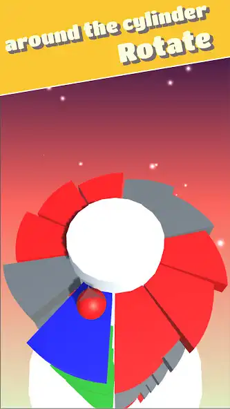 Play Helix Circle Jump as an online game Helix Circle Jump with UptoPlay
