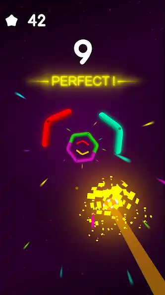 Play Helix Color Rush as an online game Helix Color Rush with UptoPlay